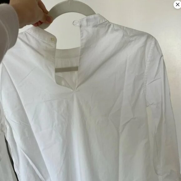 NWOT OFFICINE GÉNÉRALE white blouse - Picture 8 of 9